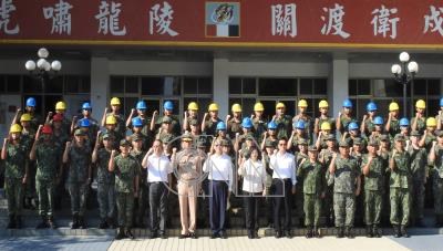 蔡總統訪視陸軍關渡地區指揮部 2 中央社通訊社影像空間