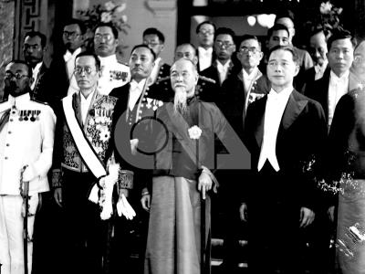 日本大使有吉明呈遞國書 政治 中央社影像空間