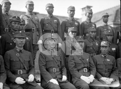 蔣委員長參觀步兵校 政治 中央社影像空間