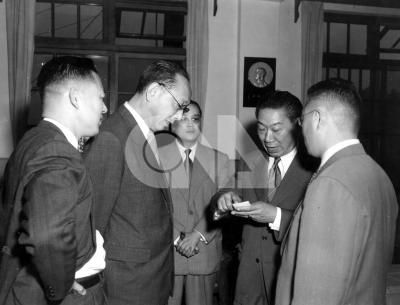 政府發言人辦公室招待胡世澤| 政治 | 中央社影像空間