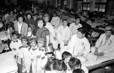 台北市各幼稚園托兒所慰問傷患反共義士| 生活 | 中央社影像空間