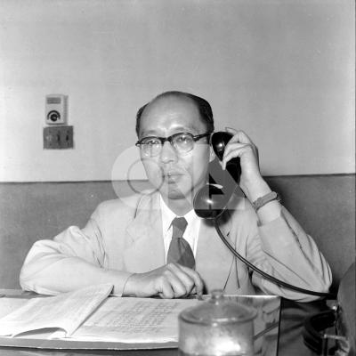 台省主席嚴家淦 政治 中央社影像空間