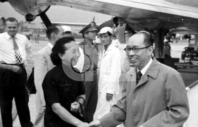 財政部長嚴家淦自美返台| 政治 | 中央社影像空間